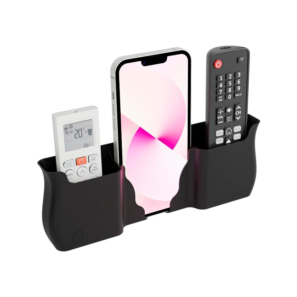 Suporte para Controle e Celular - Organizador/Controle Remoto/Suporte Fixo/Quarto/Sala