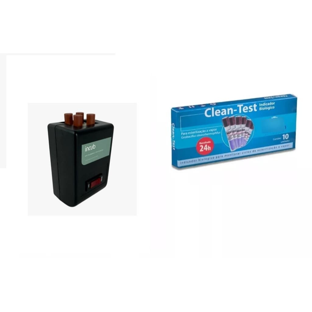 Mini Incubadora Agir Incub simple + Teste Indicador Clean Test C/10