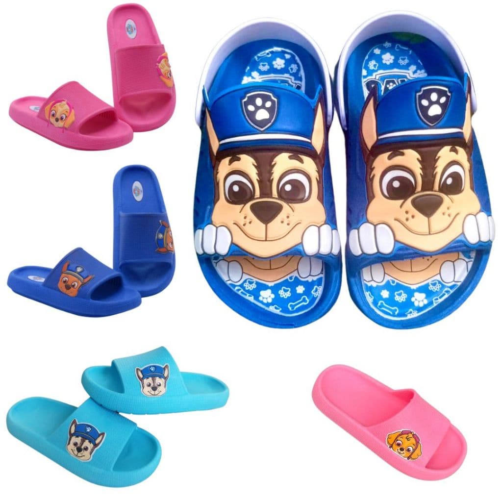Chinelo Nuvem Infantil, Chinelo Slide Infantil Patrulha Canina Chinela Infantil GGR1