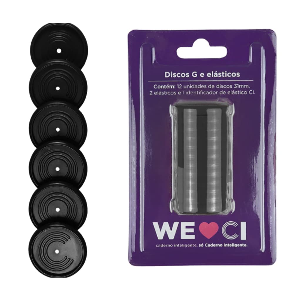 Discos G para Caderno Inteligente cor Preto