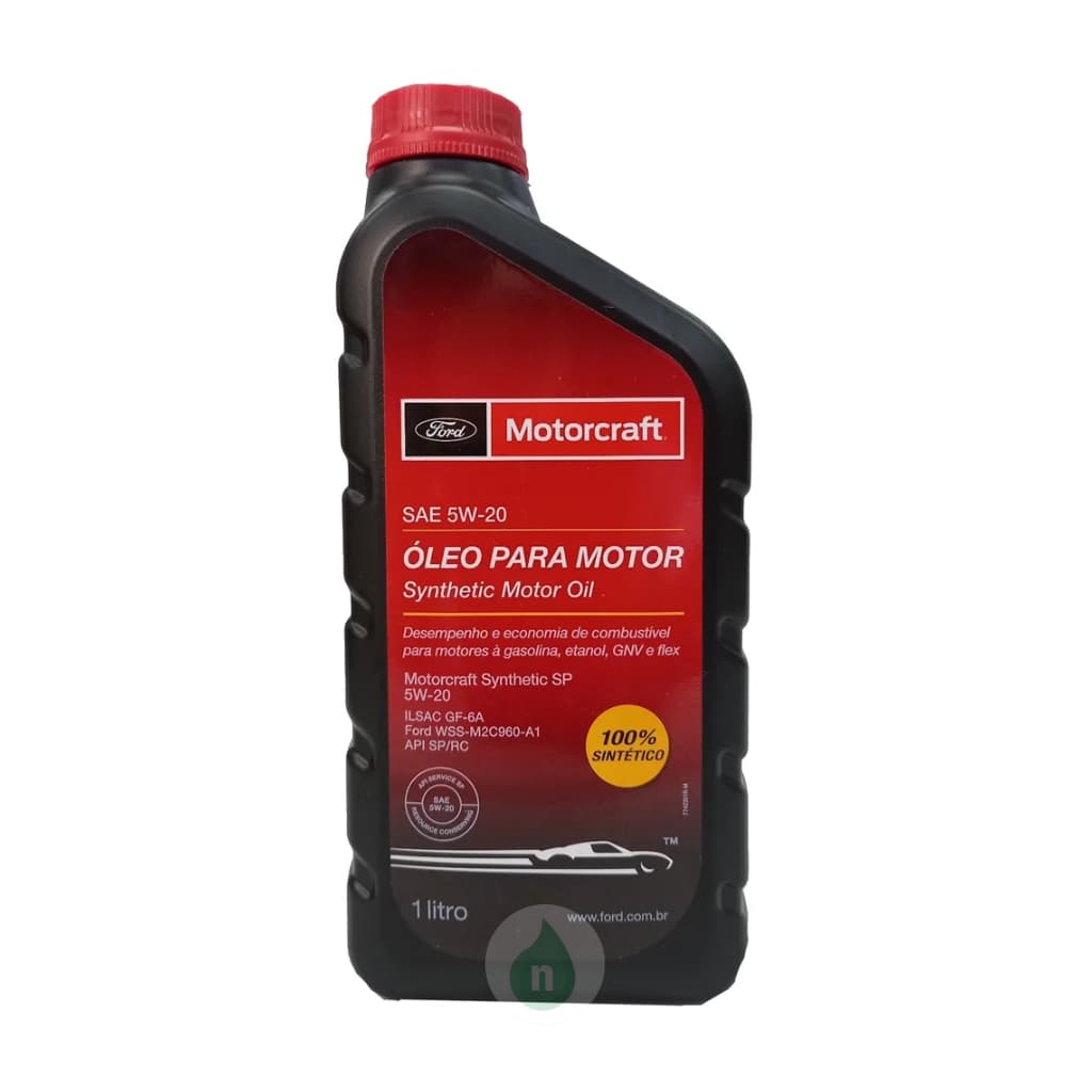 Motorcraft 5W20 Óleo Motor Original Ford 100% Sintétetico - BX05W20CA