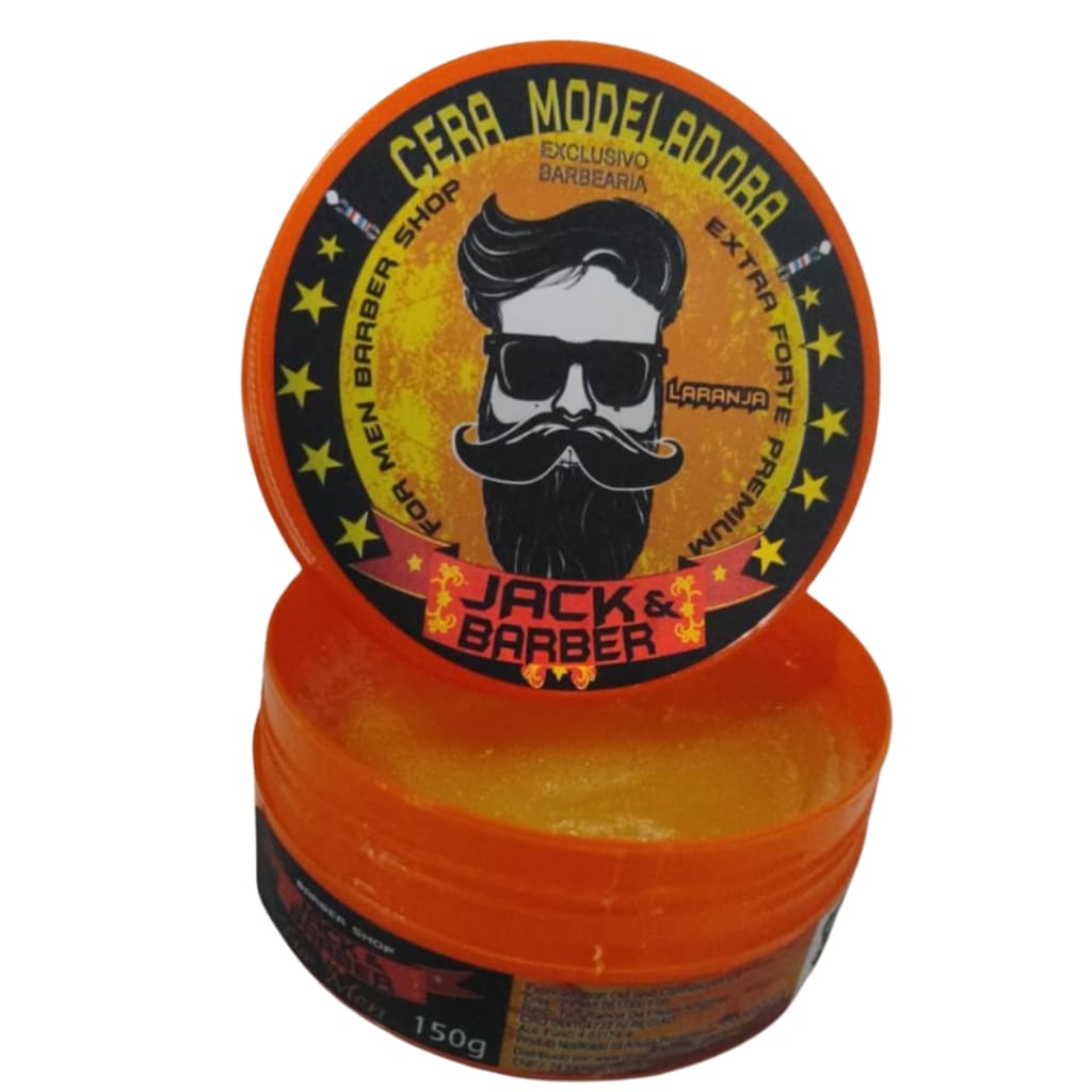 Cera Modeladora Jack & Barber Laranja 150g
