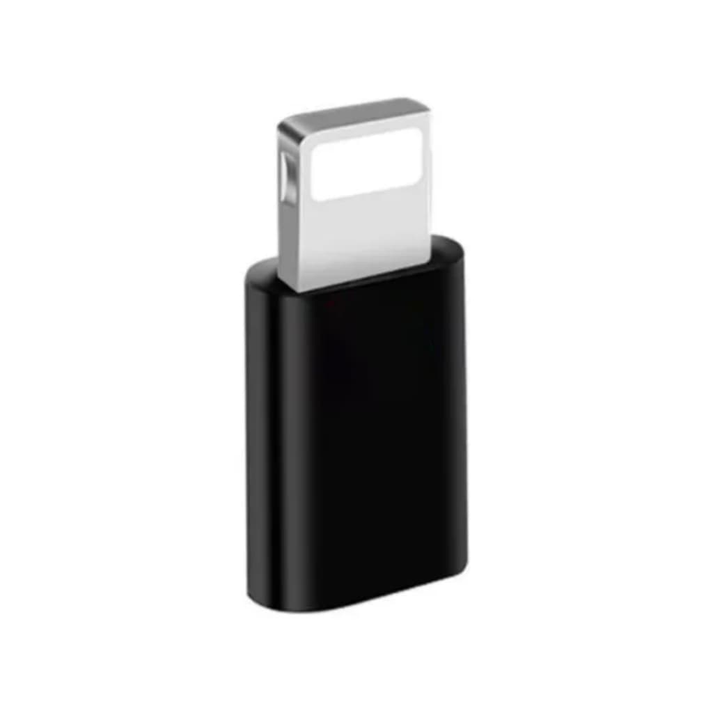 Adaptador Conversor Otg Micro Usb Femea Para Lightning Macho Celular Pro Pro Max 7 8 X Xr 11 12 13