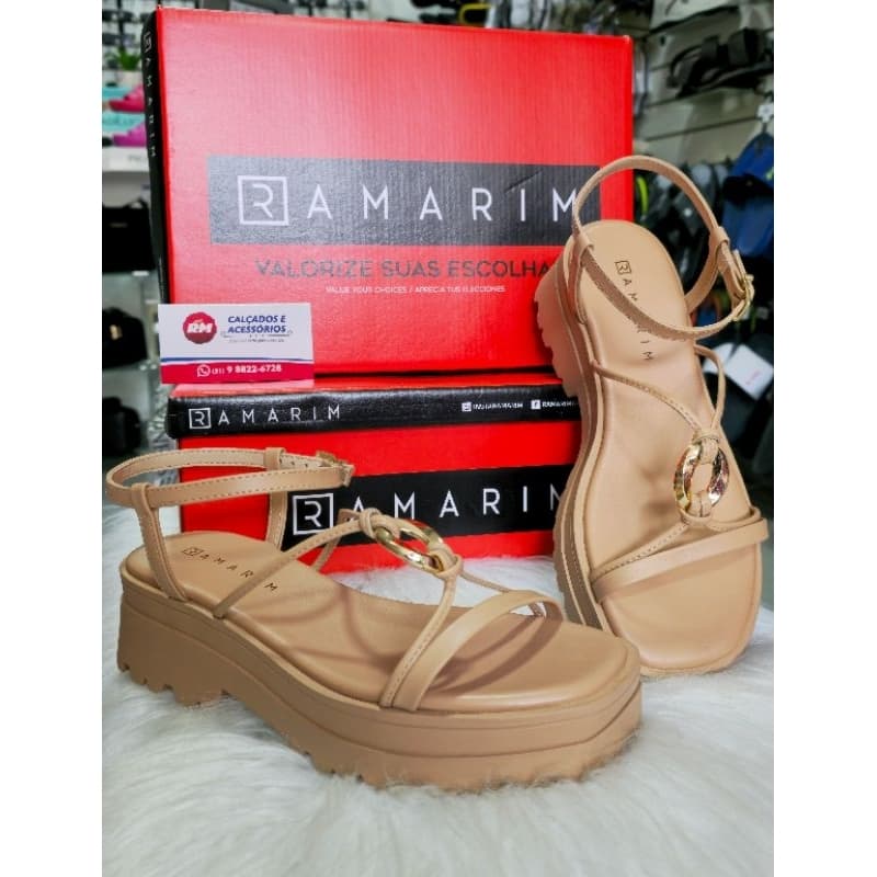 Sandalia Feminina Ramarim Flatform