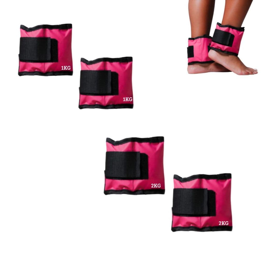 Kit Caneleiras Peso De Perna Para Musculação - 1 Kg + 2 Kg Musculação Treino Em Casa