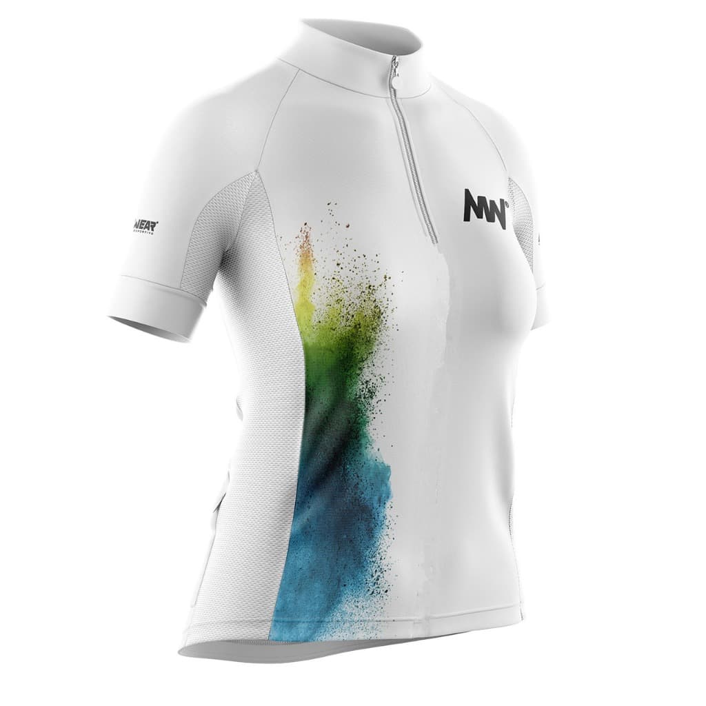 CAMISA CICLISMO MTB BRANCA ARARA COD 706 - MASCULINA/ FEMININA E INFANTIL