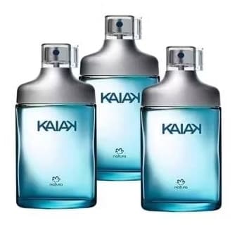 combo masculino 03 perfumes kaiak 100mls
