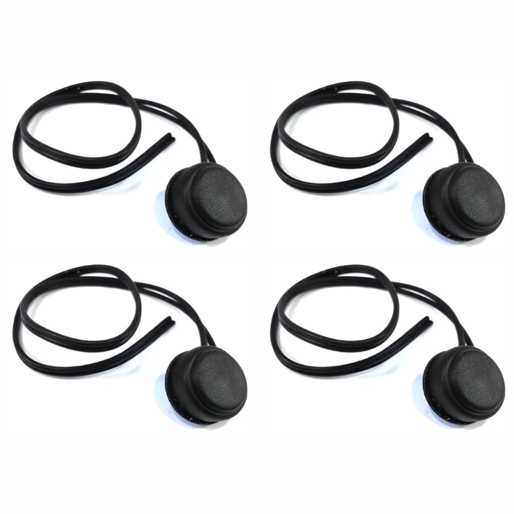 4 Botões Colar Injetar Alarme Pânico Buzina Universal - DM002008