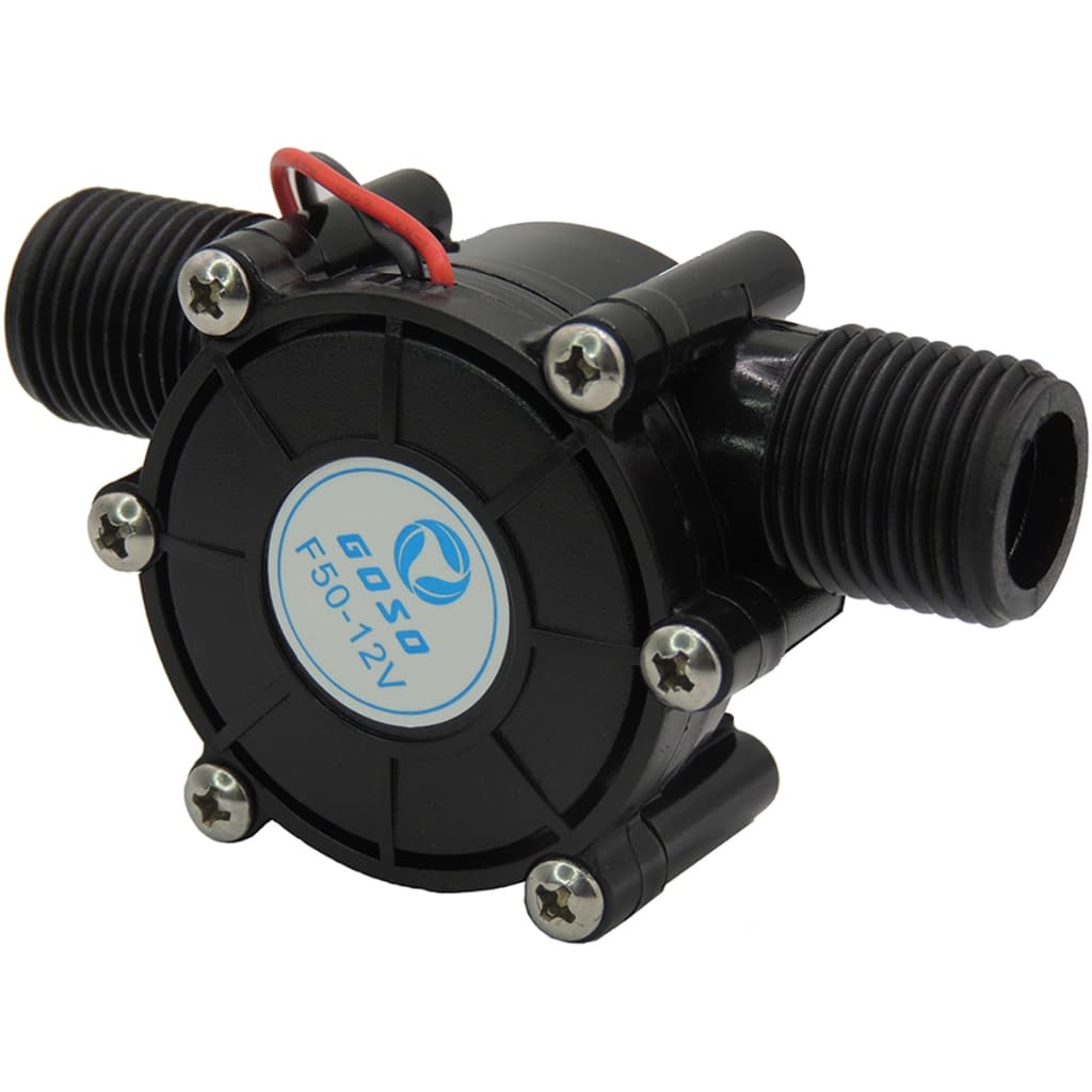 Mini Gerador Fluxo De Água Hidro Turbina 12V 10W