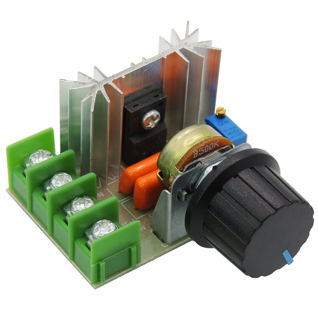 Dimmer Controlador de Velocidade AC 50-220V 2000W SCR