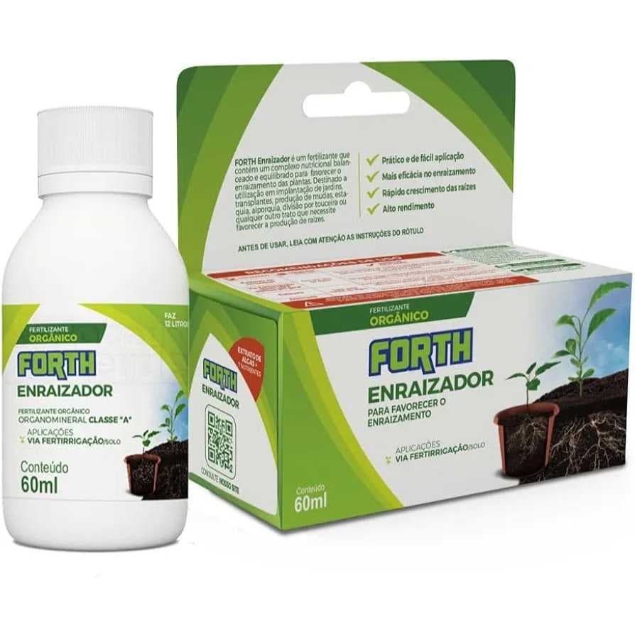 Fertilizante / Adubo Enraizador Forth 60ml - Rende 12 Litros