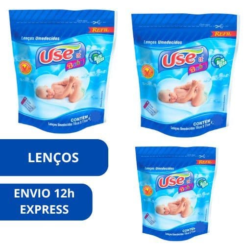 Lenço Umedecido 70unidades - Use It