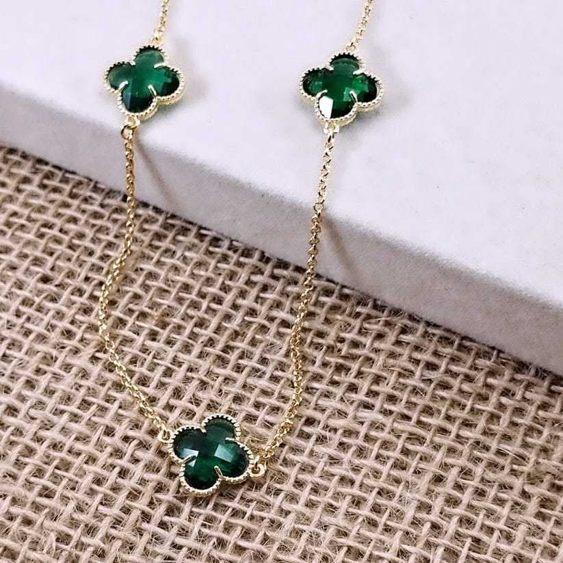 Choker Trevo Inspiração Virgínia Folheado Luxo Presente Mulher Delicado Blogueiras Estilo Elegância