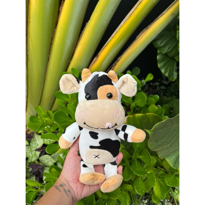 Vaca de brinquedo - Vaquinha de pelucia - animais de b