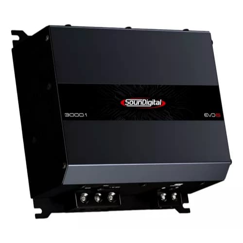 Módulo Amplificador Soundigital SD3000.1 EVO6 3000W 1 canal lançamento