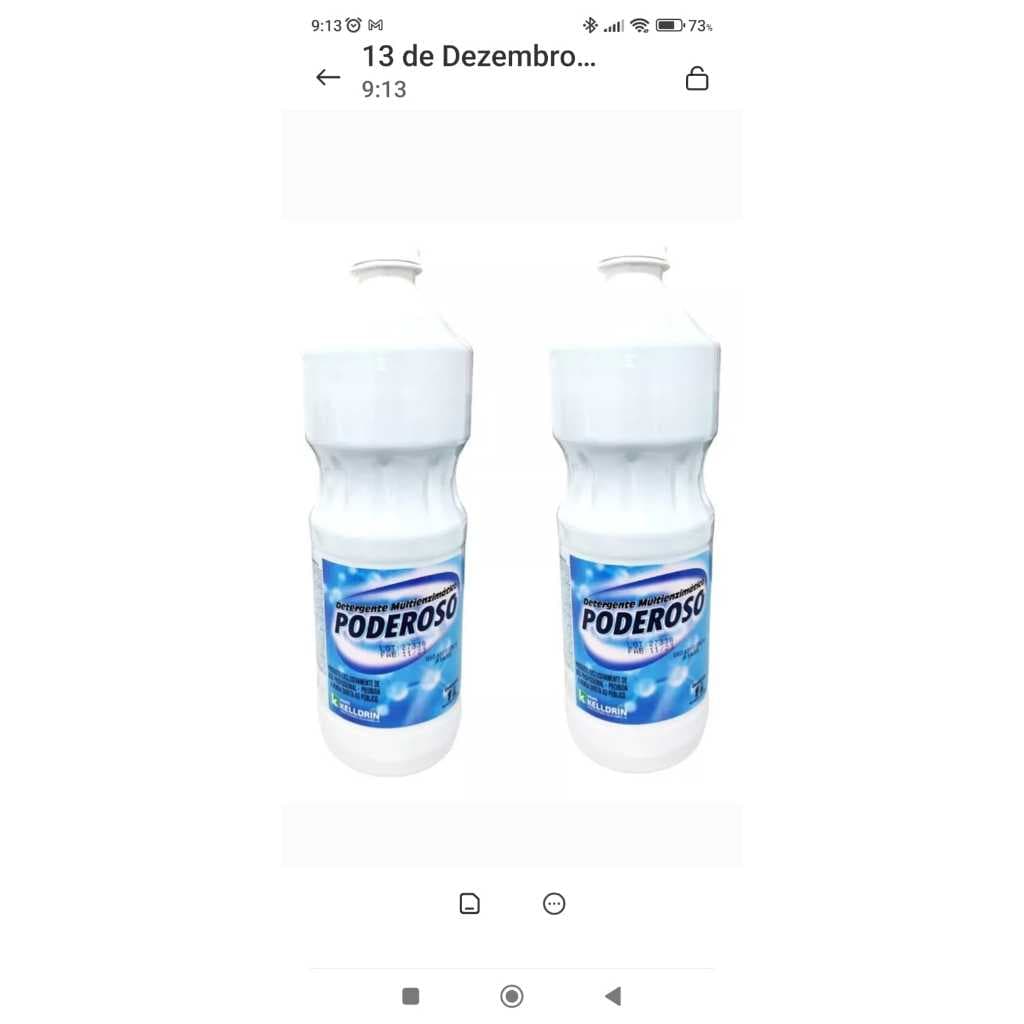 kit c/2 Detergente Enzimatico c/ 5 Enzimas 1litro