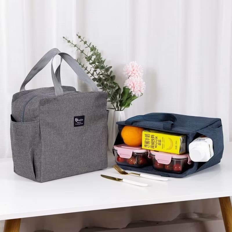 Bolsa Térmica Marmita Feminina Unissex Grande Para Marmita E Passeio