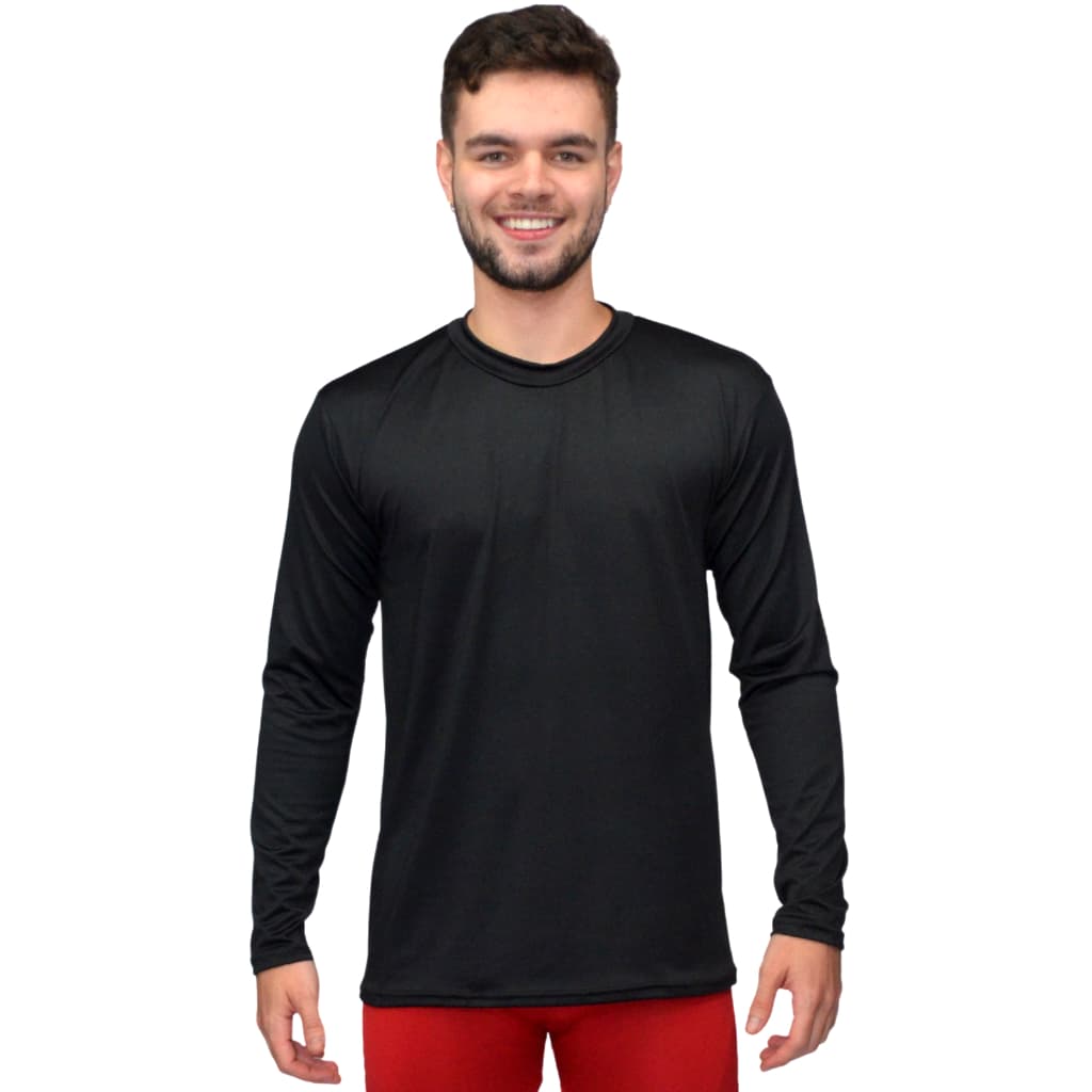 Camisa Térmica Compressão Segunda Pele Proteção Uv