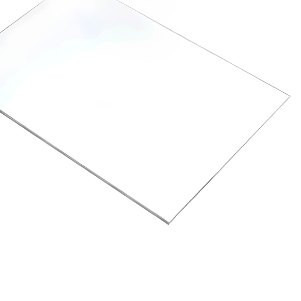 Chapa Poliestireno PS Cristal 2mm 1mt X 50 cm Similar Acrilico