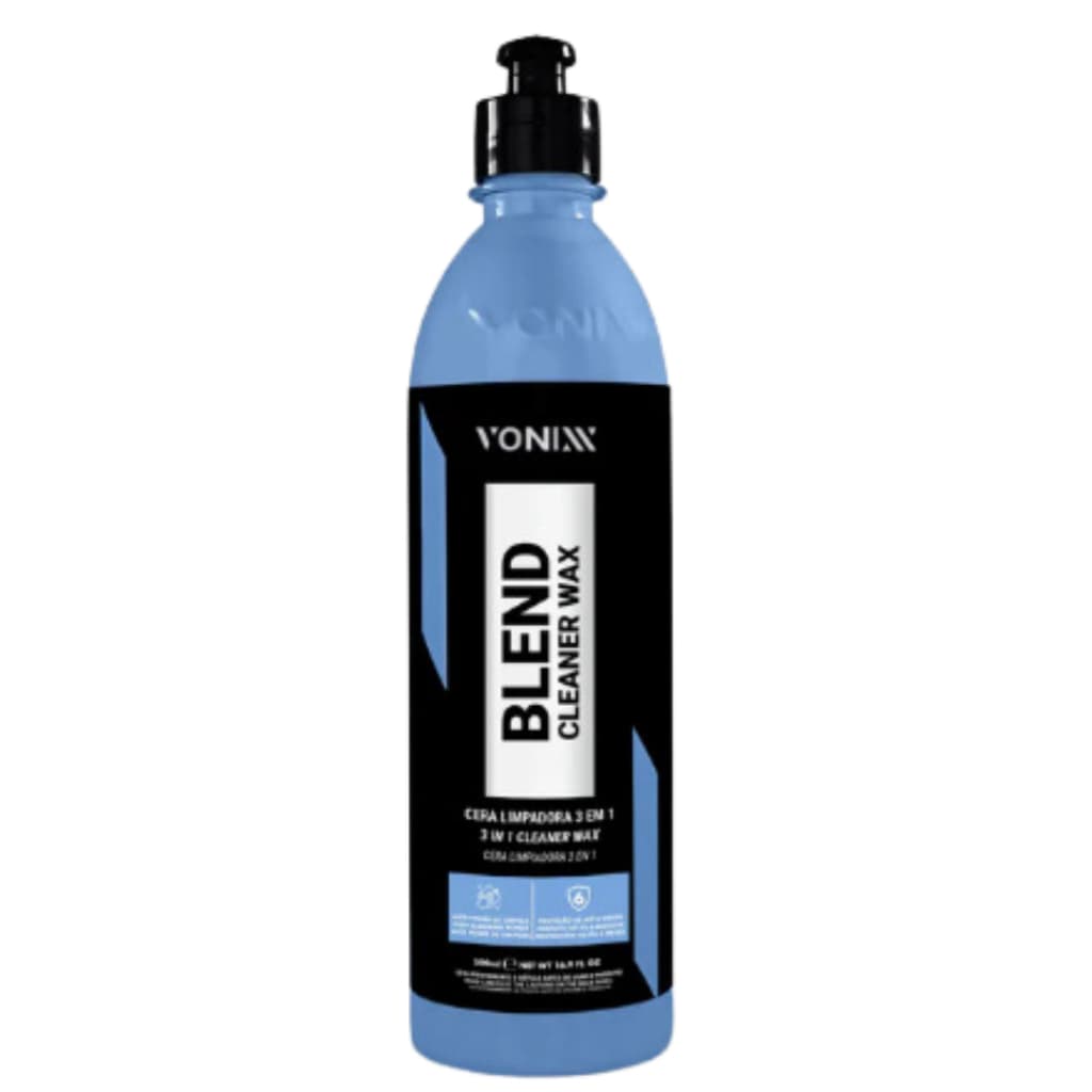 Blend Cleaner Wax 3em1 Vonixx Cera Automotiva De Carnaúba