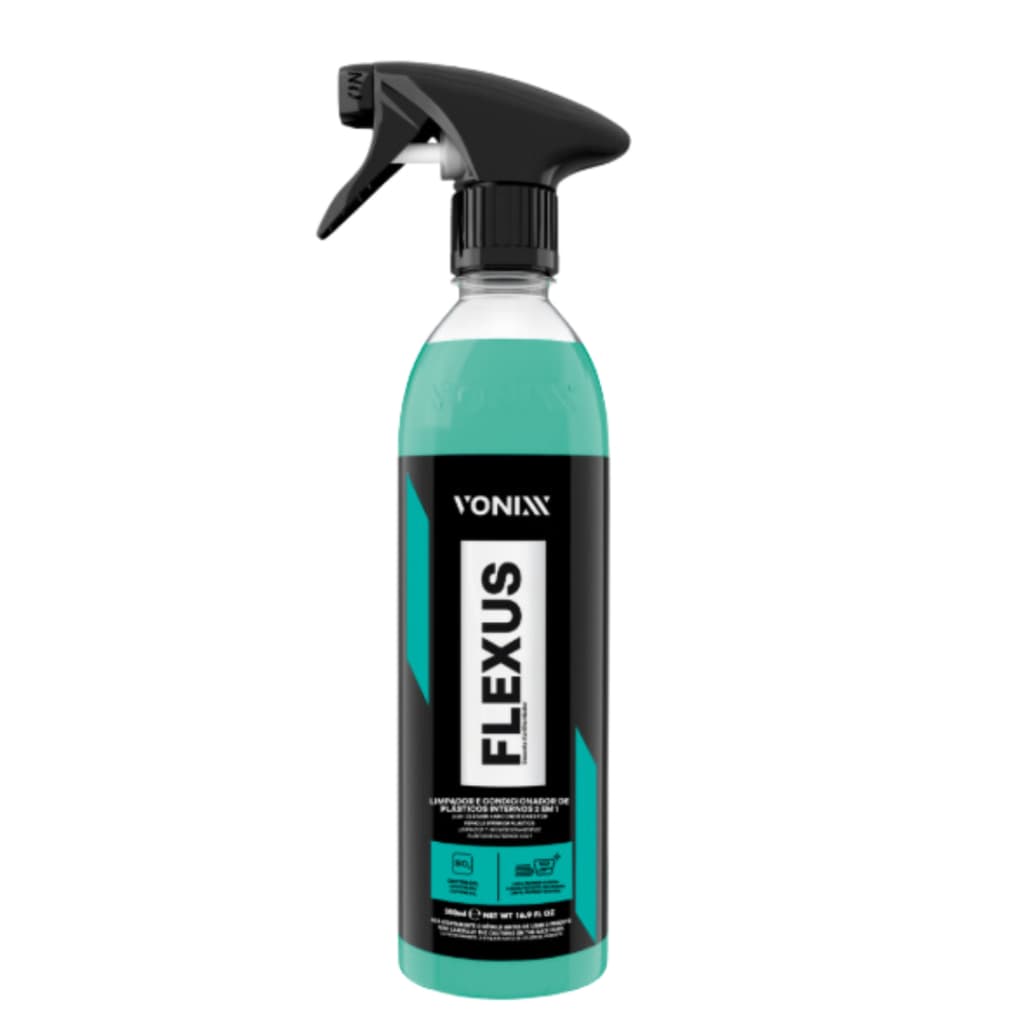 Flexus Vonixx Limpa Revitaliza Plástico Painel 2 Em 1 Vonixx