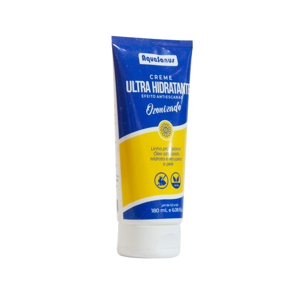 Creme Ultra Hidratante Ozonizado Antiescaras Aquasonus