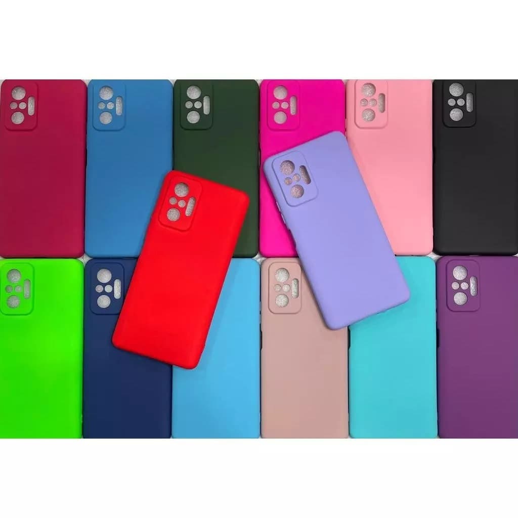 Capa Case Silicone Colorida/Transparente Redmi Note 10 Pro/Redmi Note 10 Pro Max
