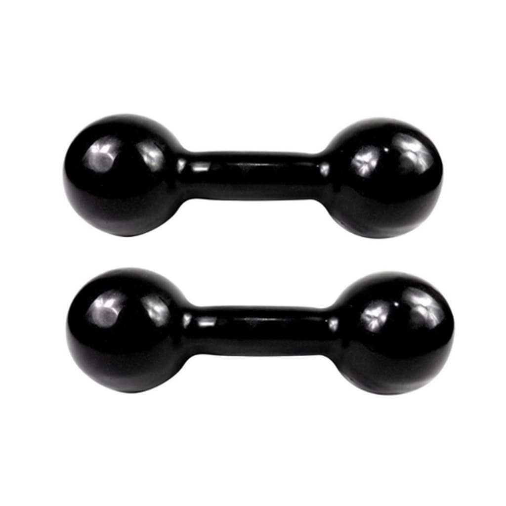 2 Halter Bola Emborrachado - 5kg Cada