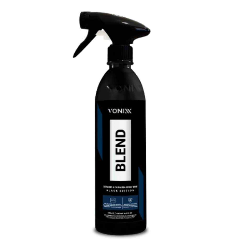 Cera Blend Black Wax Exclusivo Para Cores Escuras Preto Black Edition Vonixx Para Carros Automotivo