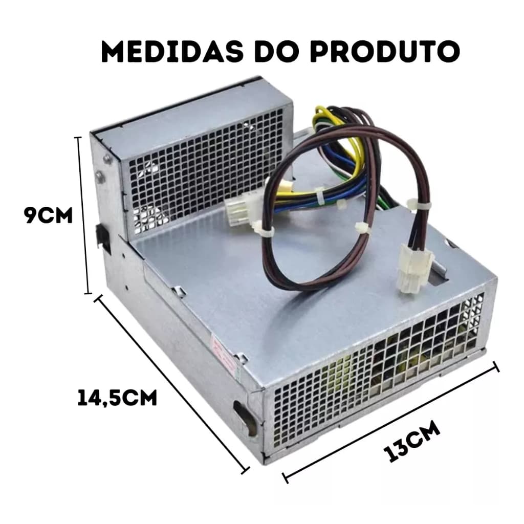 FONTE ATX 240W HP 8000 8100 8200 6500 6200 6300 9055 Pc8027 PCA019 LEIA A DESCRIÇÃO