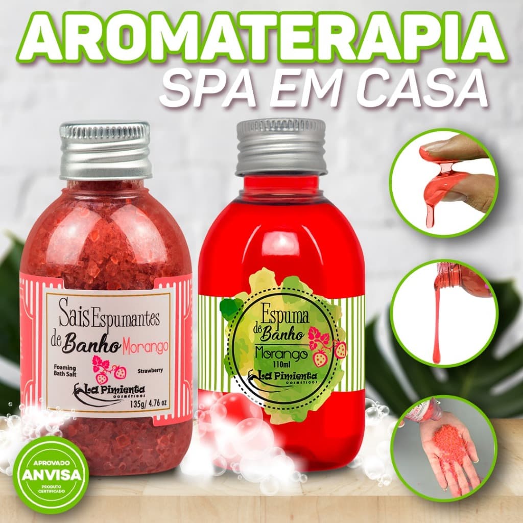 KIT SAIS E ESPUMAS - RITUAL DIÁRIO DE CUIDADO E TRANQUILIDADE
