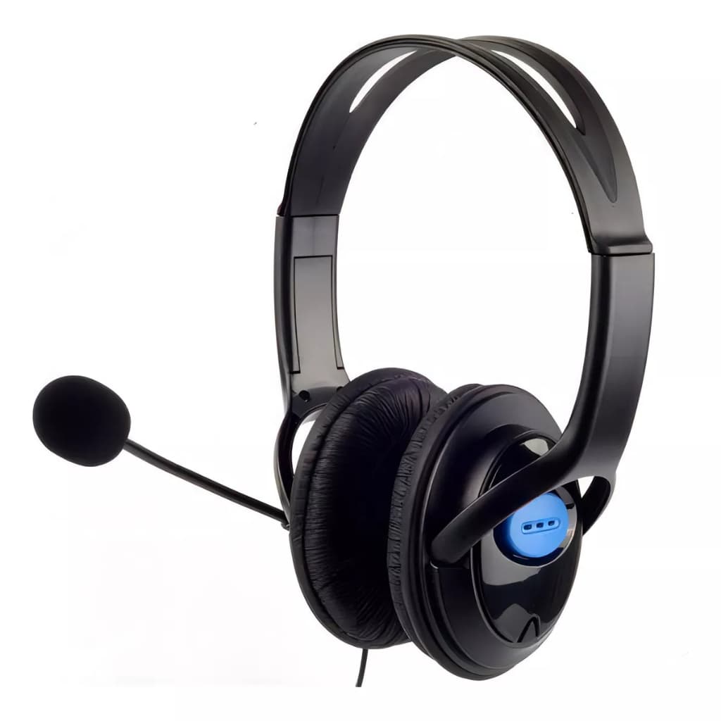 Fone Headset Gamer Para Playstation 4 Ps4 Com Microfone