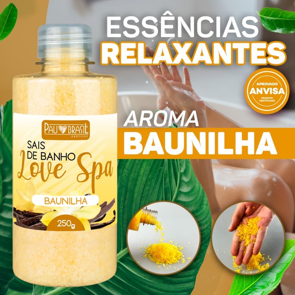 SAIS E ESPUMA DE BANHO COM FRAGRÂNCIAS SOFISTICADAS PARA UM SPA ACONCHEGANTE