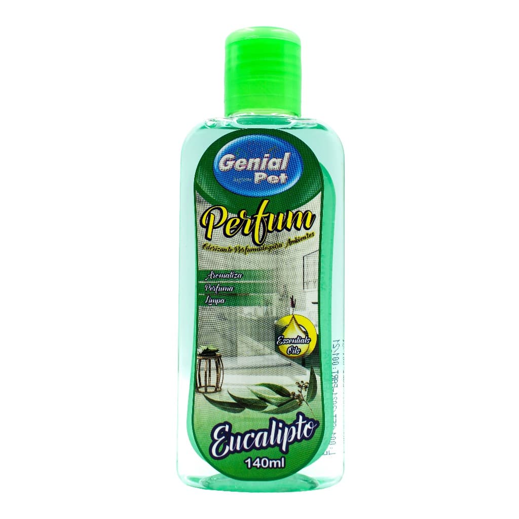 ODORIZANTE GENIAL PET PERFUM 140ML CASA LIMPA
