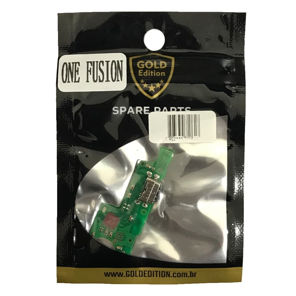 Placa De Carga Conector GoldEdition Compativel Moto One Fusion XT-2073