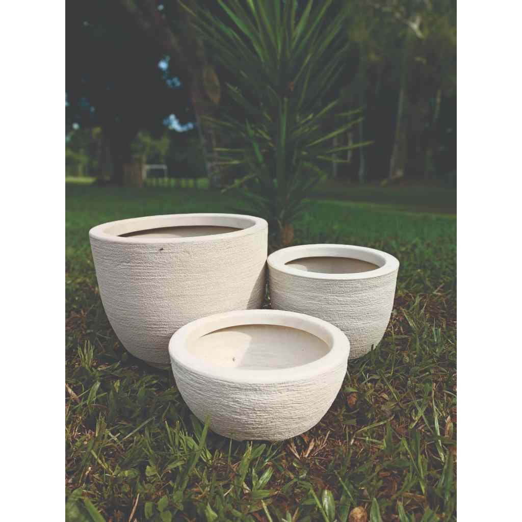 kit vaso para plantas bojo 1 bojo 2 bacia 0 com prato