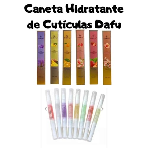 Caneta Hidratante de Cuticulas e Unhas com Óleos Essênciais