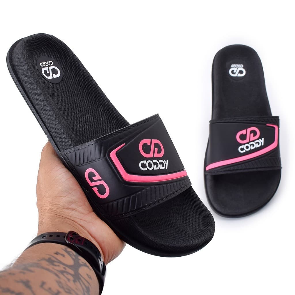 Chinelo Coddy Slide Lancamento Promocao  Masculino Feminino Leve Confortável Macio Verao Caminhada
