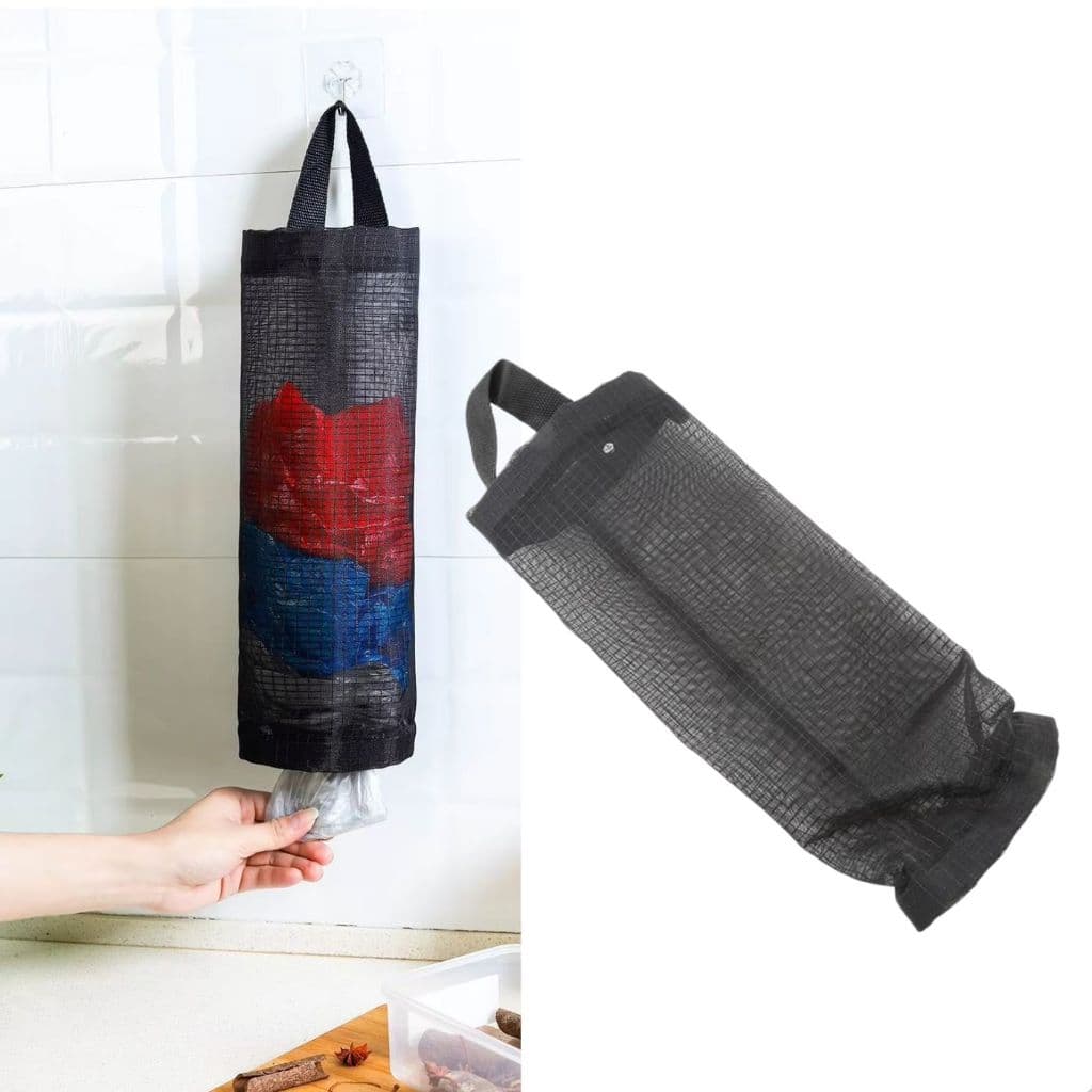 Porta Sacolas Dispenser Organizador Para Supermercado Sacolas Lixo Plásticas Organizador