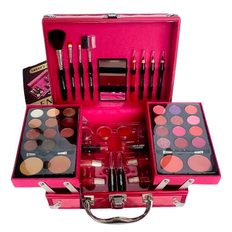 Maleta de maquiagem completa Sarah`s Beauty
