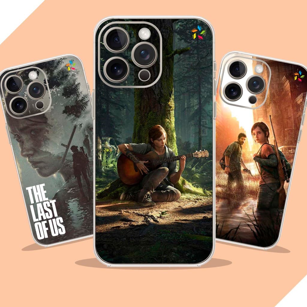 Capa Capinha personalizada Anti-Impacto - Coleção The Last of Us - Para Todos Modelos de Celular