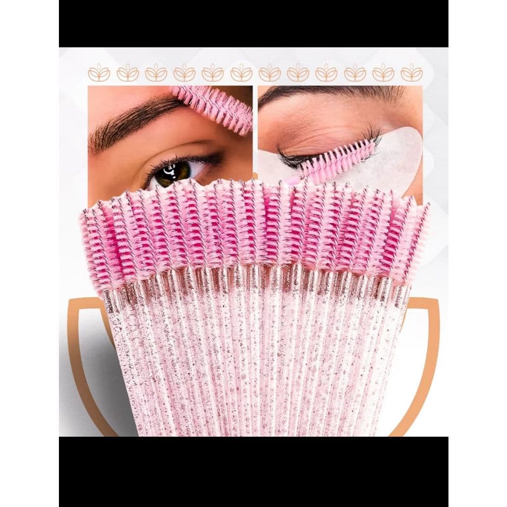 36 Escovinhas Glitter Extensao De Cilios Sobrancelha Lash Designer