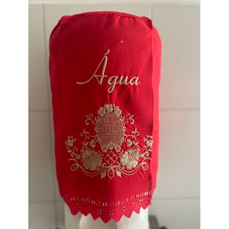 Capa Para Galão De Água de 20 Litros em Linho Decorativo