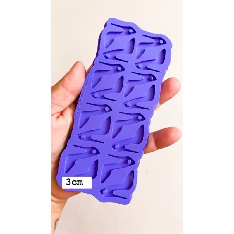 Molde de Silicone salto alto