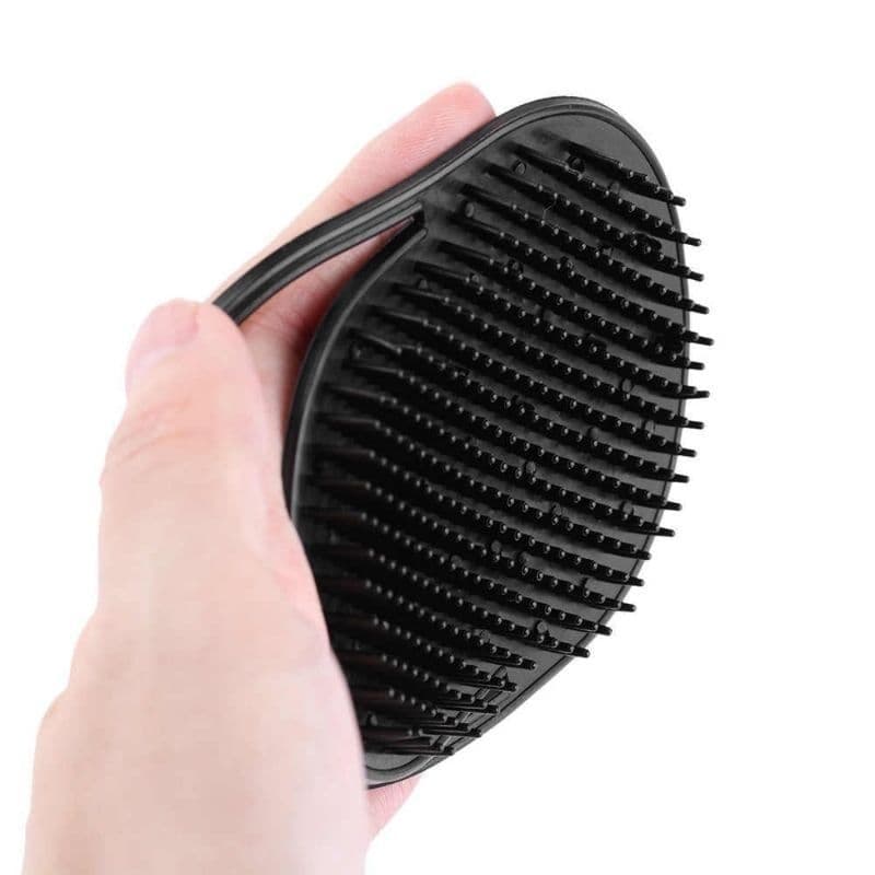 Escova pente raspadeira Massageadora Capilar Oval modelo Pata