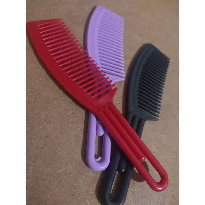 Pente Cabo Reforçado Grande Desembaraçador Dentes Largos Pente Cabão