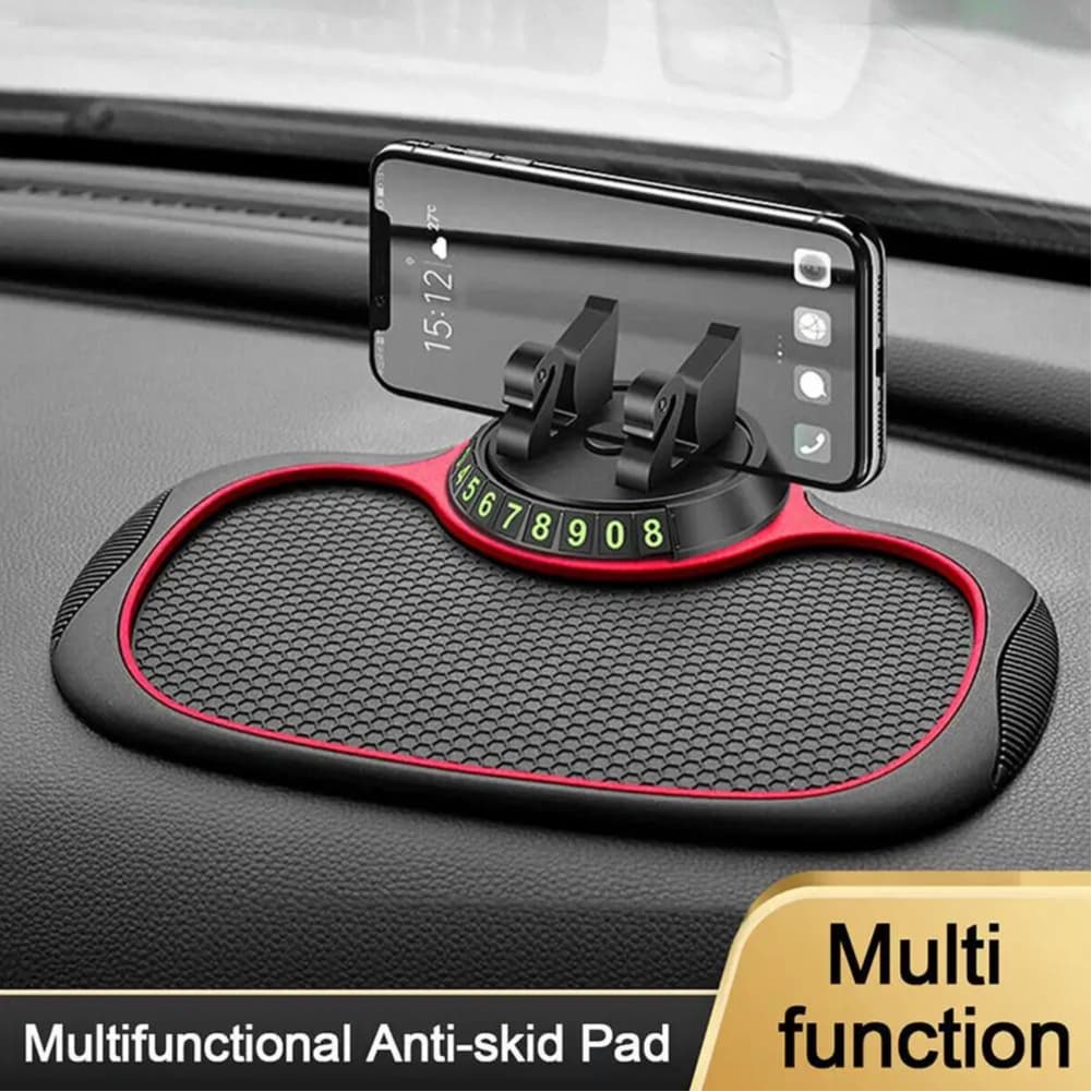 Suporte Para Celular Navegação Móvel Acessórios Veicular Porta Objetos Flexível Direcional Ajustável Antideslizante