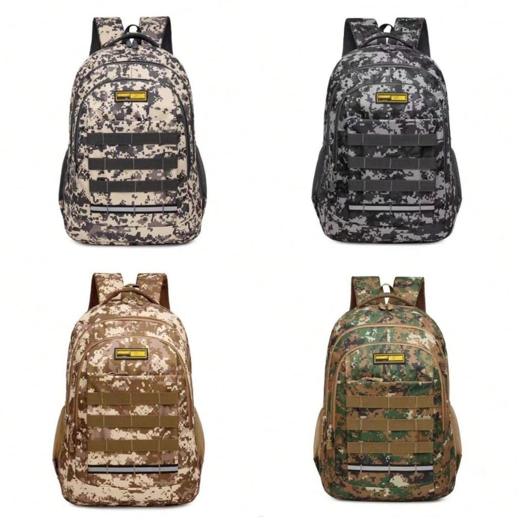 Mochila camuflar Feminino mascolino Bolsa Resistente moda Fashion Trabalho