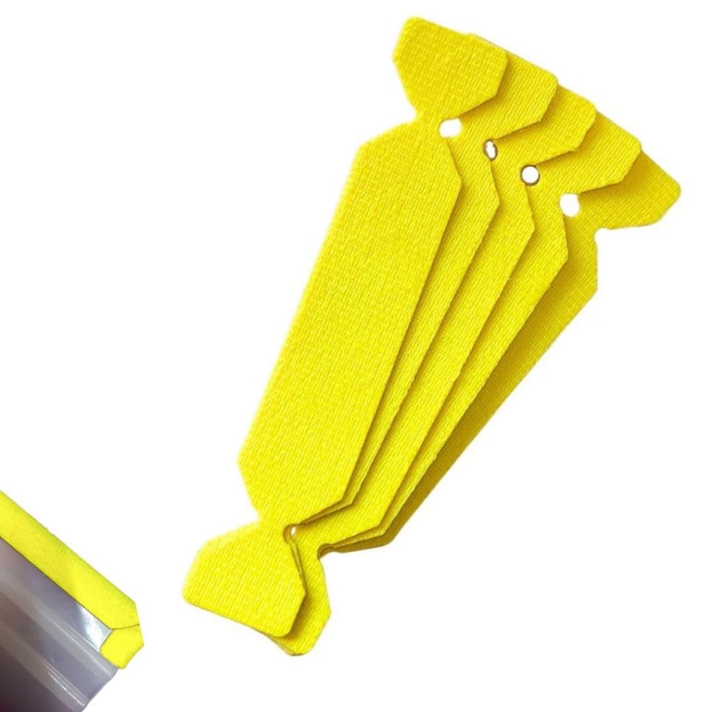 Feltro Protetor de Espatula 10cm Basico Amarelo (5und) 1090 Ronek