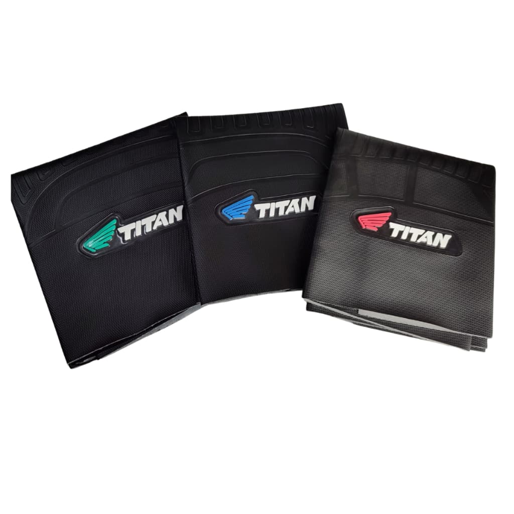 Capa Banco Personalizada Emborrachada Moto Titan 125 150 160